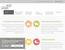 Tablet Screenshot of landco.nl